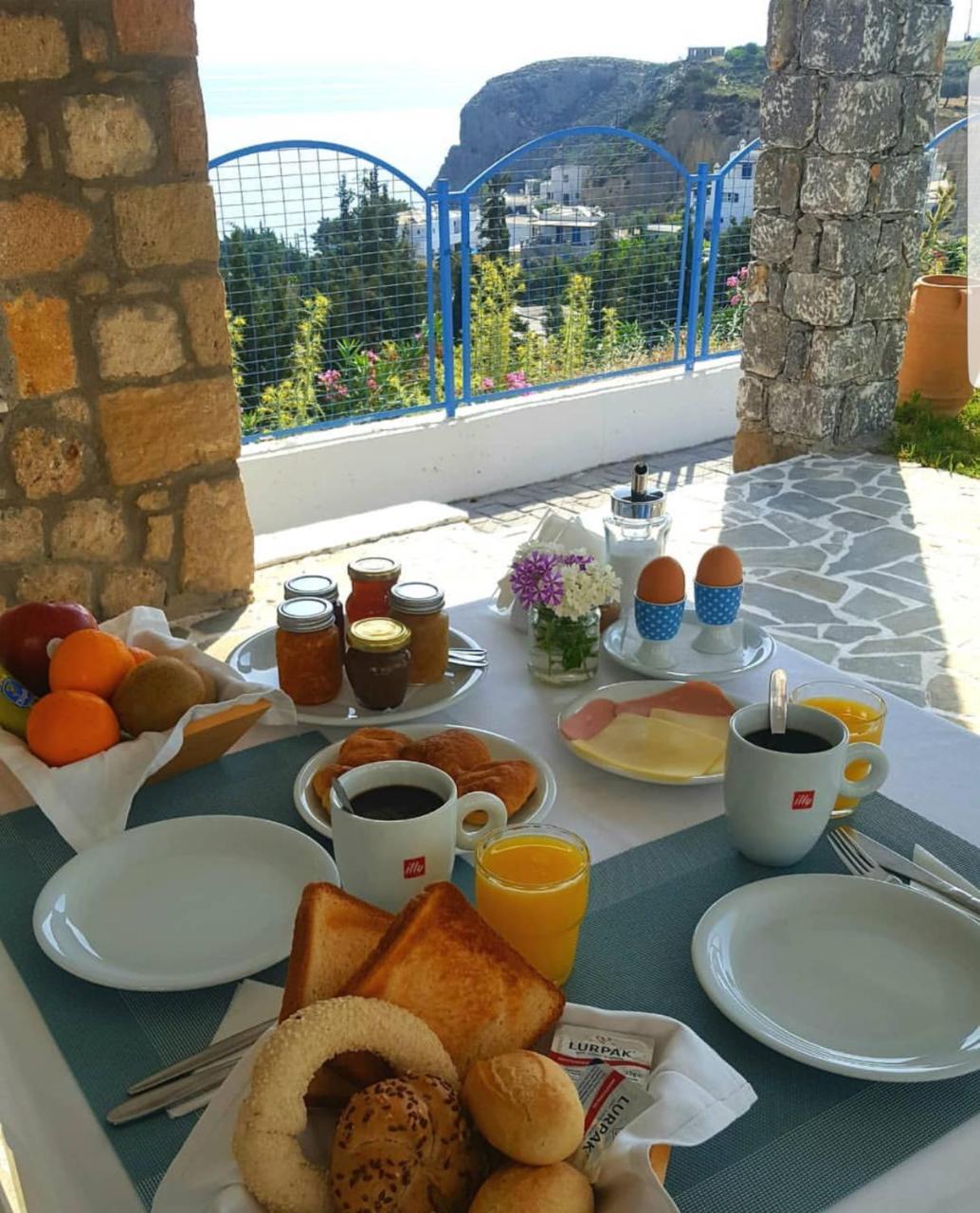 Bella Vista Stegna Apart otel Archangelos  Dış mekan fotoğraf